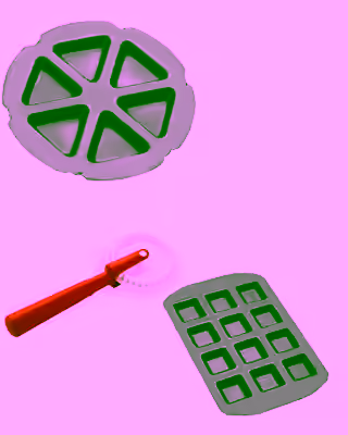 Easy Personal Mini Pocket Pie Maker - 4pc Set