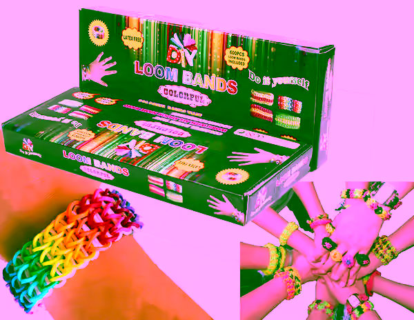 1 - Loom Band Bracelet Kit