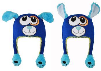 Press n Flip Animal Hat -  Puppy