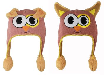 Press n Flip Animal Hat - Owl