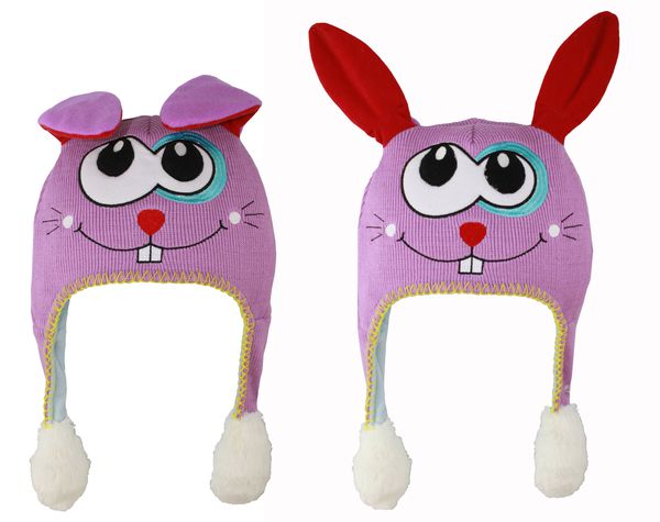 Press n Flip Animal Hat - Rabbit