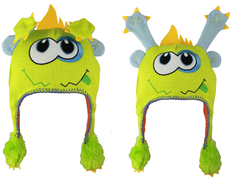 Press n Flip Animal Hat - Monster