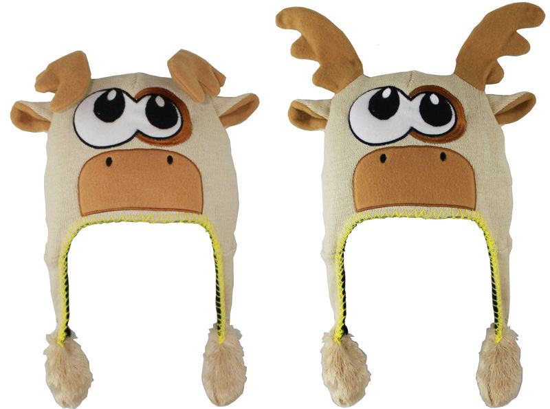 Press n Flip Animal Hat - Moose