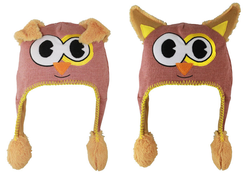 Press n Flip Animal Hat - Owl