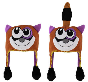 Press n Flip Animal Hat -  Fox
