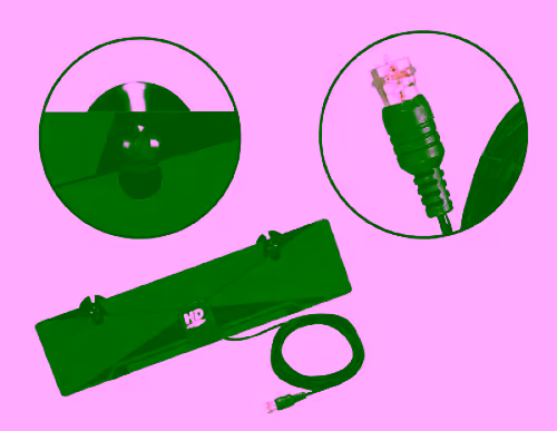 1 - HD Super Clear Digital Indoor Antenna