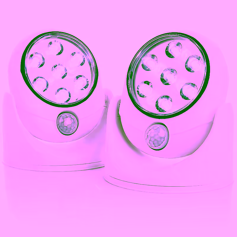 1 - 360° Motion-Activated Stick-Up LED Light