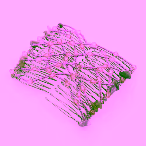 Easy Stretchable Hair Combs - Pink Clip