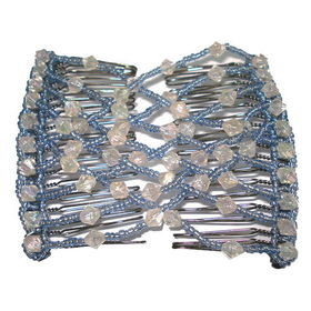Easy Stretchable Hair Combs - Light Blue Clip
