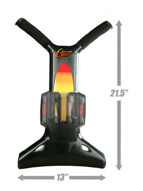 6 Second ABS -  Fast Same Day Shipping