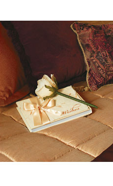 Wishes Journal with Flower Pen