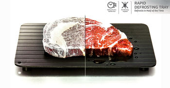 Miracle Thaw Food Defrosting Tray