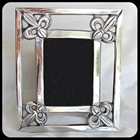 Fleur de Lis Picture Frame