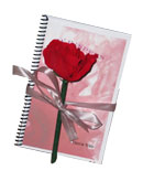 Journal with Rose Pen