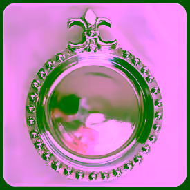 Fleur de Lis Candy Dish