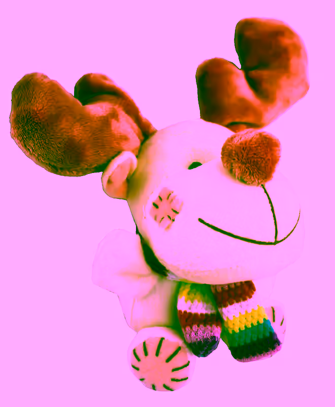 5"" Tan Reindeer Recordable