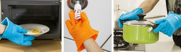 High Quality Silicone Heat Resistant Gloves
