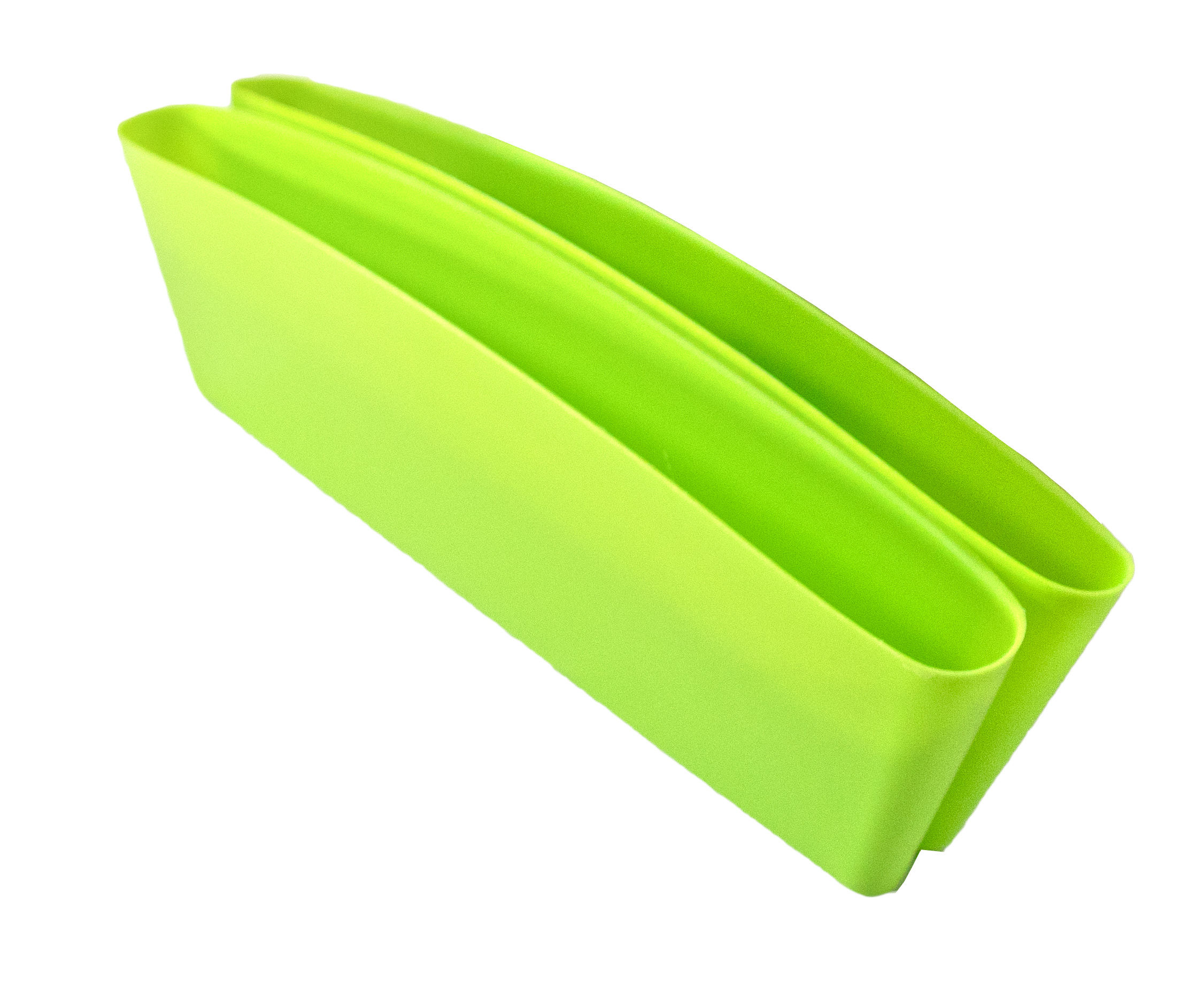 Universal Car Seat Gap Catcher Organizer &  Pocket Catcher Caddy - Space Saving Car Seat Gap Filler Stop Items from Falling Between Console and Seat - Phone, Keys, Cards, Pens, Coins Storage Box - Car Crevice Storage Box - 2PC - Green
