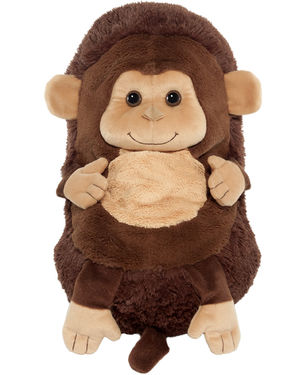 Hug & Hide Animal Pet - 15" Monkey