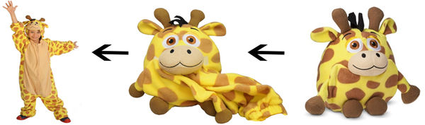 Wearable Pet Animals - Giraffe