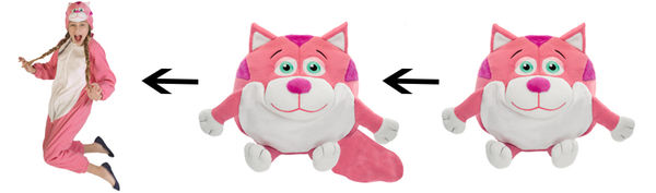 Wearable Pet Animals - Cat