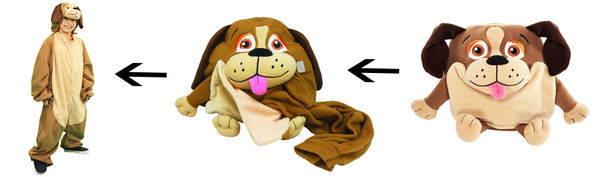 Wearable Pet Animals - Dog