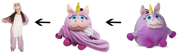 Wearable Pet Animals - Unicorn