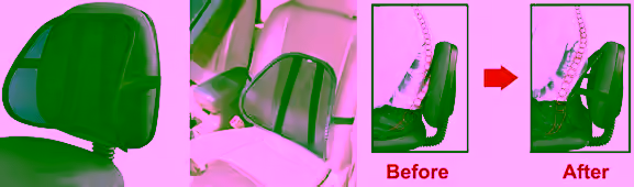 Cool Mesh Back Support System