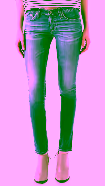 Jean Style Leggings - Blue