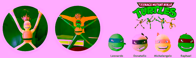 Stretchkins Teenage Mutant Ninja Turtle - Leonardo