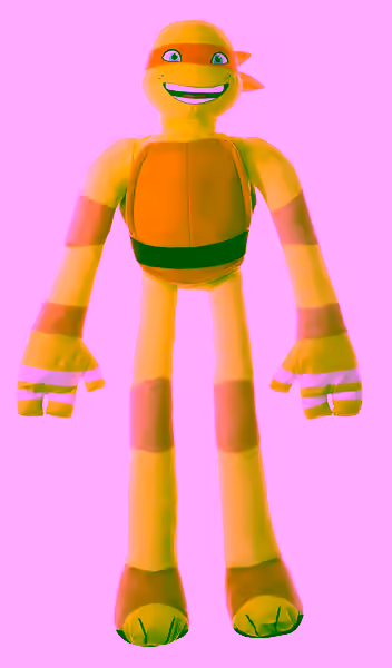 Stretchkins Teenage Mutant Ninja Turtle - Michelangelo