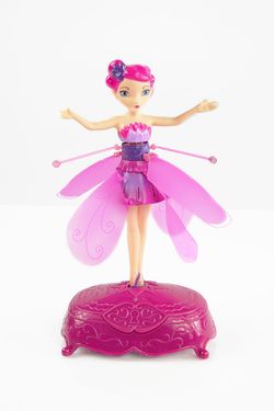 Musical Flying Fairy with Pink Wings
