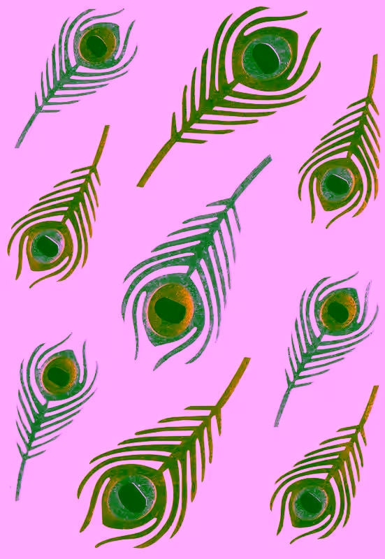 Metallic Jewelry Temporary Tattoo Pack -  Feather