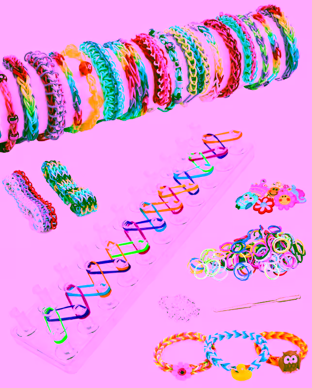 Friendship Loom Band Bracelet Maker Complete Kit