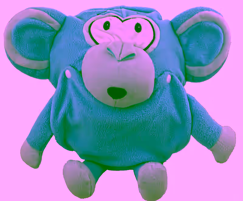 Wearable Pet Animals  Silly Monkey
