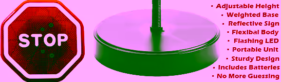 Smart LED Flashing Parking Light Car Parking Guide