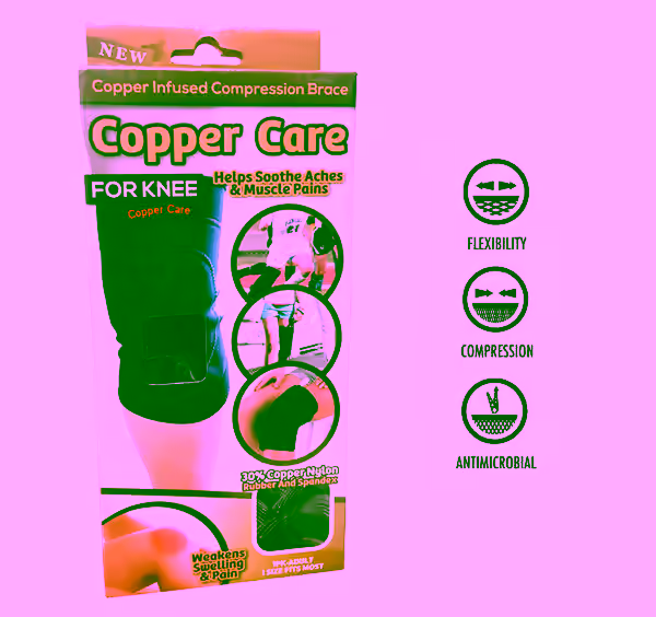 Copper Care Compression Brace - Knee