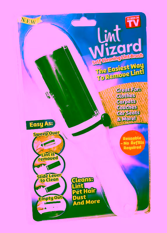 Lint Wizard Self Cleaning Lint Brush