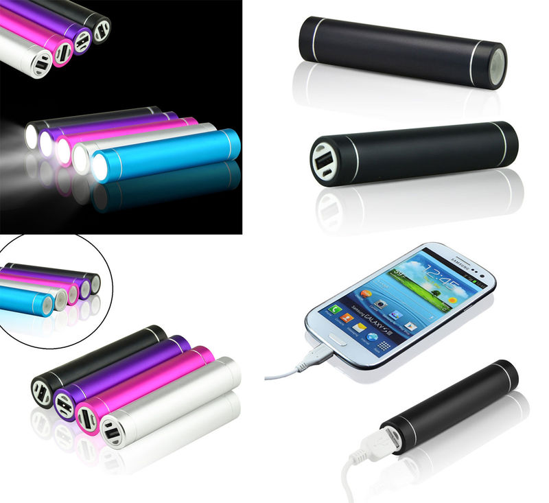 Portable Power Bank Plus with Flashlight