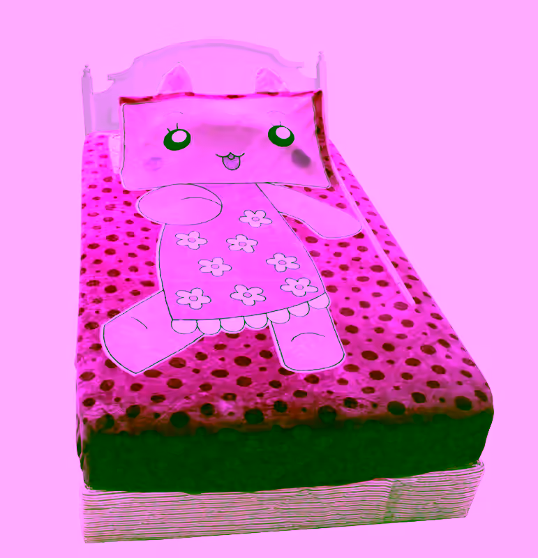 Fleece Zipper Sack Blanket Twin Size - Rabbit