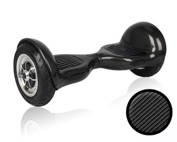 10" Smart Balancing Two Wheel Electric Hoverboard - Carbon Fiber Style - Bluetooth & Remote