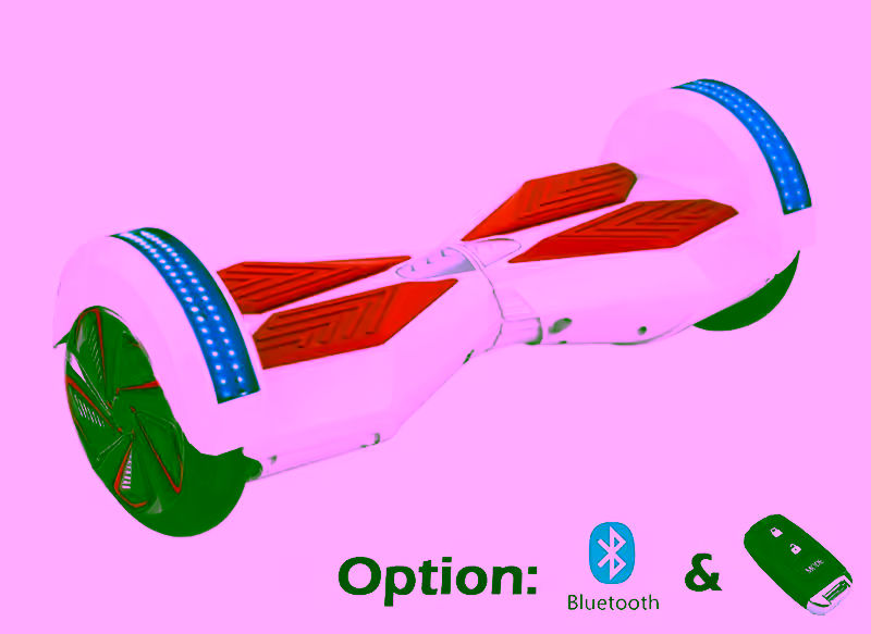 8" Wheel Smart Balancing Two Wheel Electric Hoverboard - LED Runner - Bluetooth & Remote