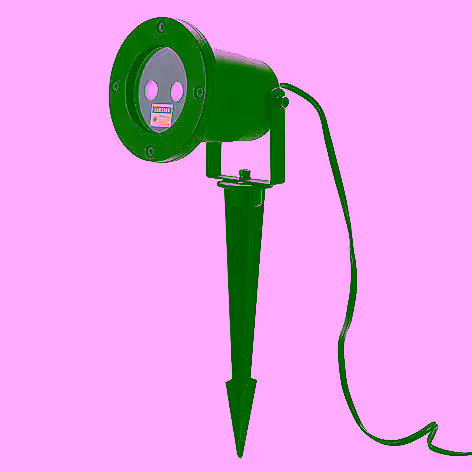 Christmas Star Laser Shower Lights - Red