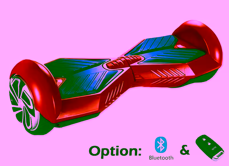 6.5" Wheel Smart Balancing Two Wheel Electric Hoverboard - Lamborghini style - Red