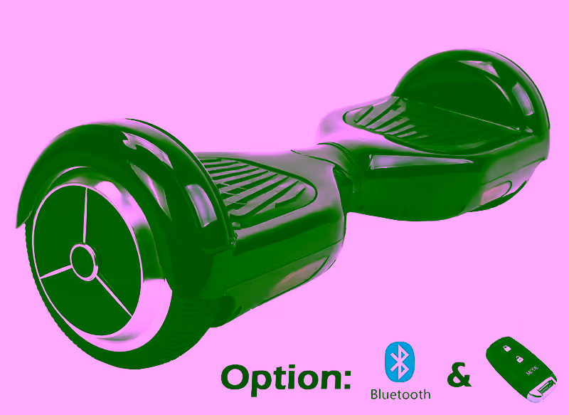 6.5" Smart Balancing Two Wheel Electric Hoverboard - Black