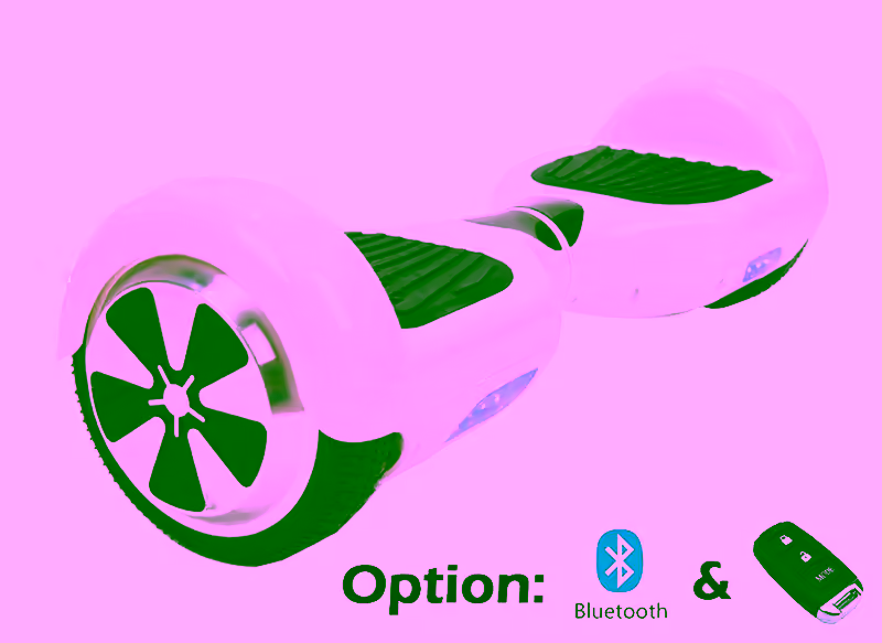 6.5" Smart Balancing Two Wheel Electric Hoverboard - White