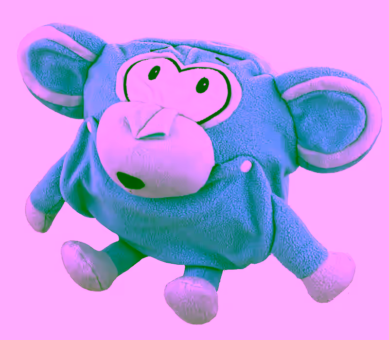 Wearable Pet Animals Silly Monkey