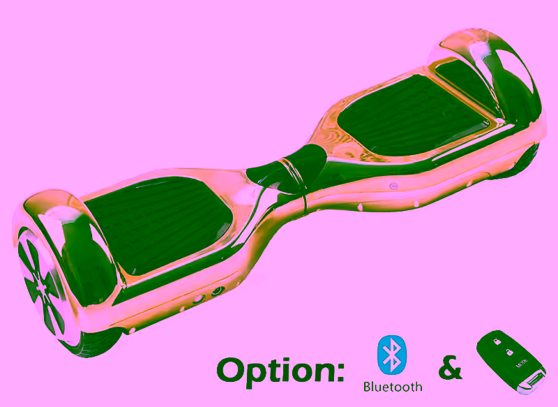 6.5" Smart Balancing Two Wheel Electric Hoverboard - Metallic Gold