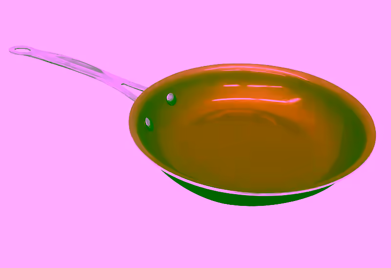 9.5 Inch Ceramic Non-Stick Titanium Frying Pan