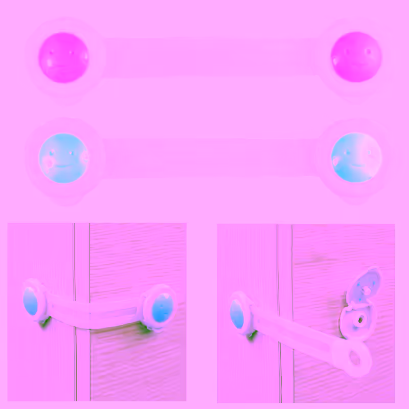 Child Safety Flexible Lock 4pc